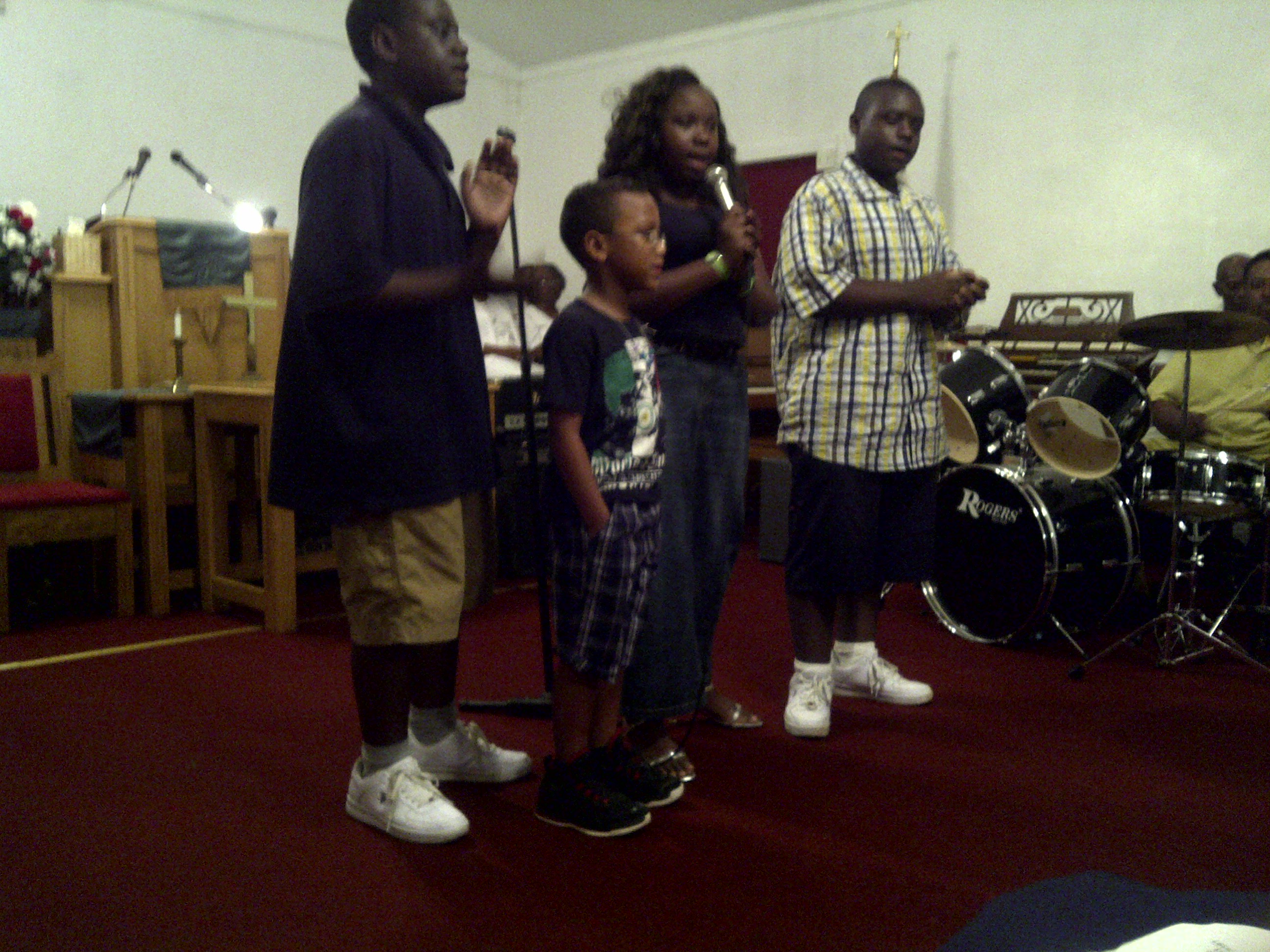 Youth Choir-Christian Faith Church, Greer SC